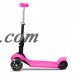 SPHP Toddler Kids Scooter 3 Wheel Kick Scooter with Seat and Flashing Wheels for Boys Girls   